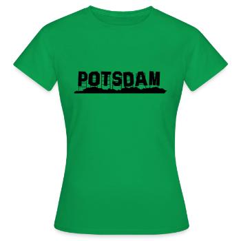 Potsdam - T-shirt Femme - vert - Devant - AI Model Female 172 dark (172cm)