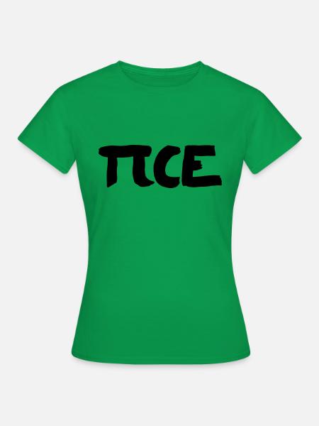 PEACE - Frauen T-Shirt - Kelly Green