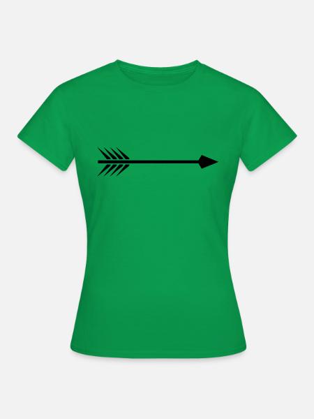 pfeil - Frauen T-Shirt - Kelly Green