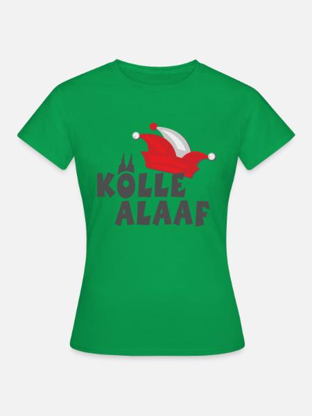 Alaaf Koelle Alaaf02 - Frauen T-Shirt - Kelly Green