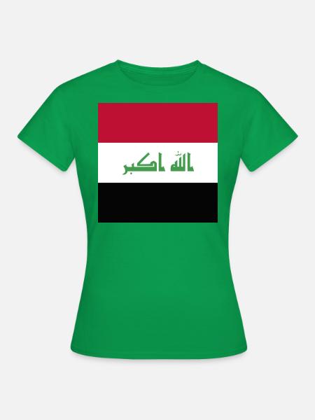 Irak - Frauen T-Shirt - Kelly Green