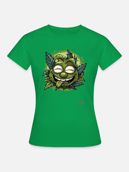Der immer berauschte Wald-Goblin - Frauen T-Shirt - Kelly Green