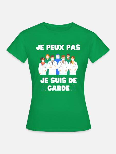Ich kann nicht, ich bin auf Abruf für Medikamente - Frauen T-Shirt - Kelly Green