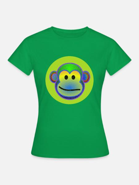 Funky monkey - Frauen T-Shirt - Kelly Green