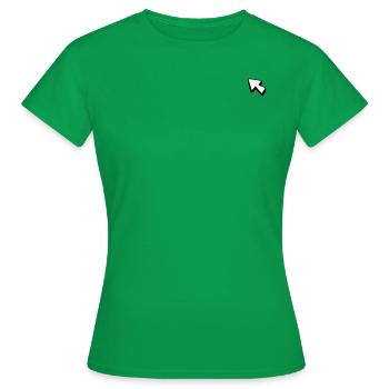 Mauszeiger - Frauen T-Shirt - Kelly Green - Vorne - AI Model Female 172 dark (172cm)