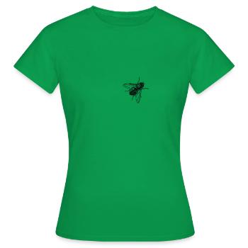 fliege - Frauen T-Shirt - Kelly Green - Vorne - AI Model Female 172 dark (172cm)