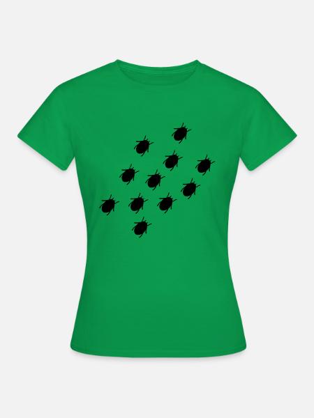 käfer - Frauen T-Shirt - Kelly Green