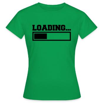 Loading - T-shirt Femme - vert - Devant - AI Model Female 172 dark (172cm)