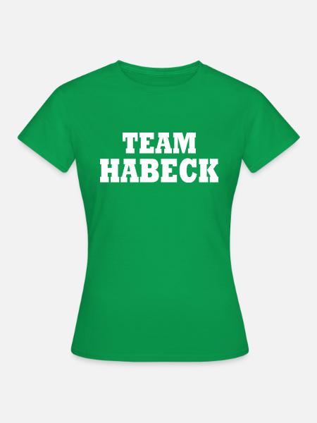 Team habeck - Frauen T-Shirt - Kelly Green