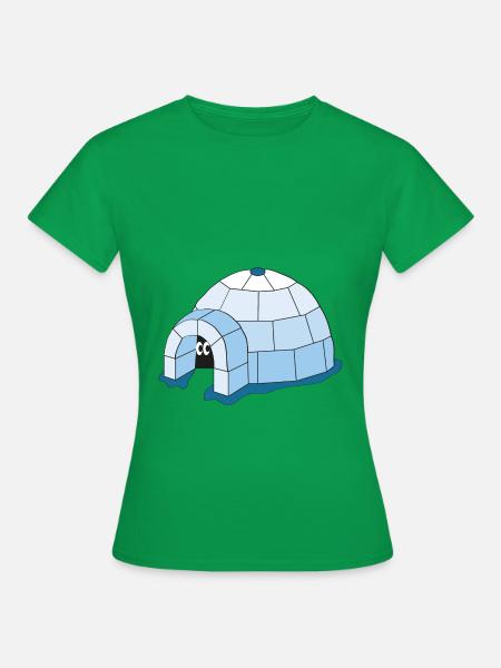 Iglu - Frauen T-Shirt - Kelly Green