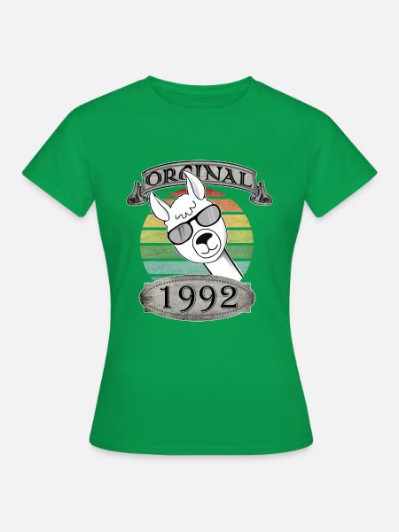 Lama Orginal 1992 - Frauen T-Shirt - Kelly Green