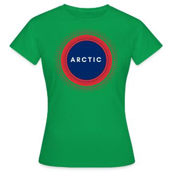 Arctique - T-shirt Femme - vert - Devant - AI Model Female 172 dark (172cm)