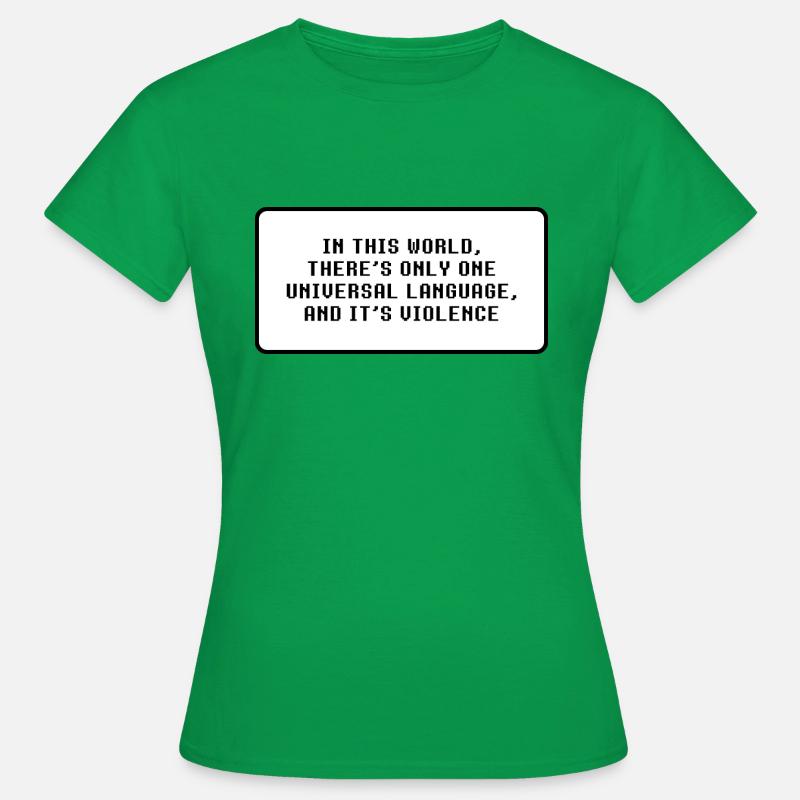 Citation Technoblade - T-shirt Femme - vert