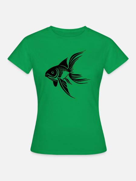 Fisch - Frauen T-Shirt - Kelly Green
