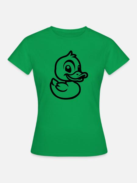 Ente Enten - Frauen T-Shirt - Kelly Green