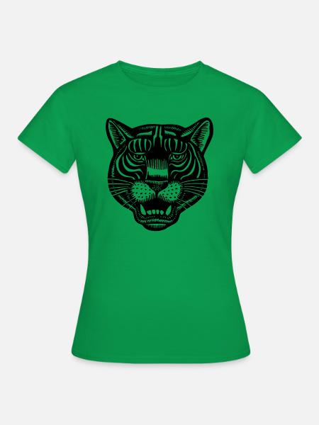 Panther - Frauen T-Shirt - Kelly Green