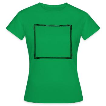 2577109 Rahmen - Frauen T-Shirt - Kelly Green - Vorne - AI Model Female 172 dark (172cm)