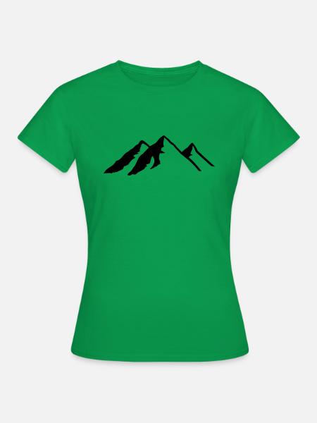 Berg - Frauen T-Shirt - Kelly Green