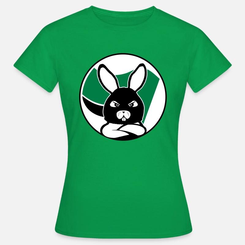 Antispe Bunny - Women's T-Shirt - kelly green