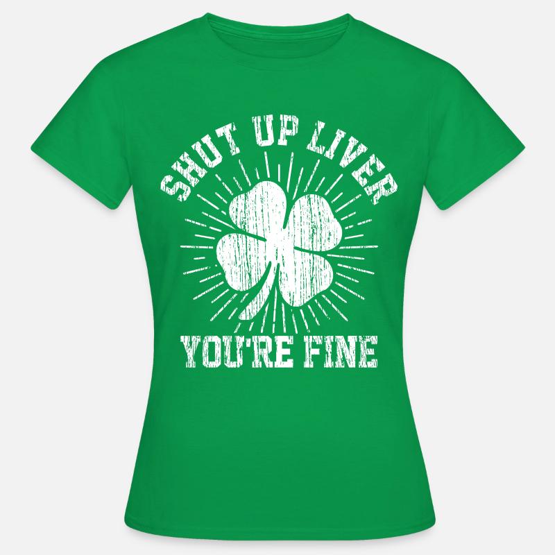 St. Patrick's Day - Women's T-Shirt - kelly green