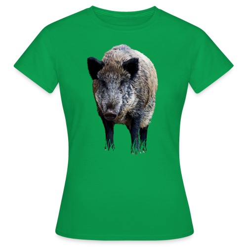 Wildschwein - Frauen T-Shirt
