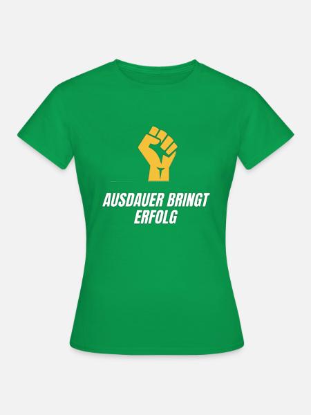 Erfolgs-Shirt - Frauen T-Shirt - Kelly Green