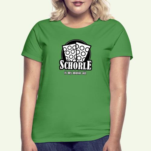 Schorle is my Motoroil Dubbeglaeser - Frauen T-Shirt