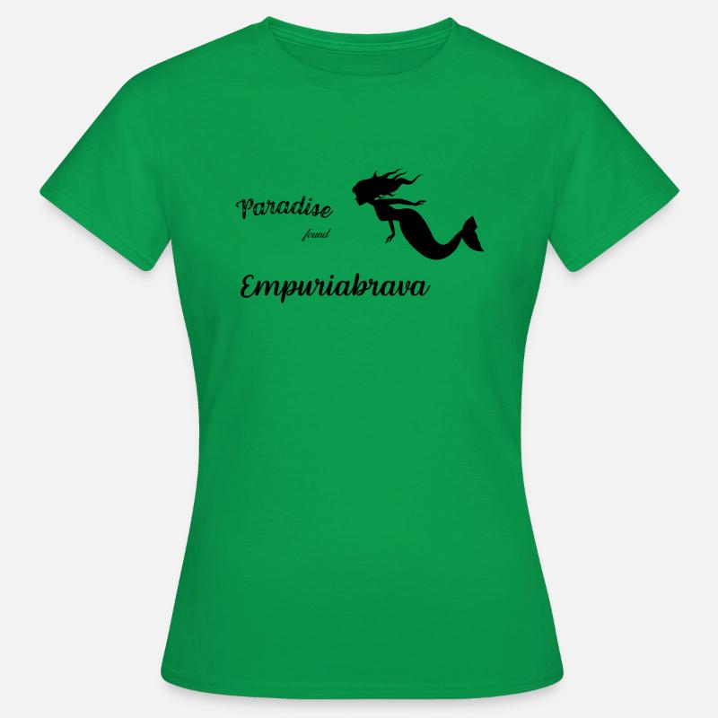 Paradise found - Women's T-Shirt - kelly green