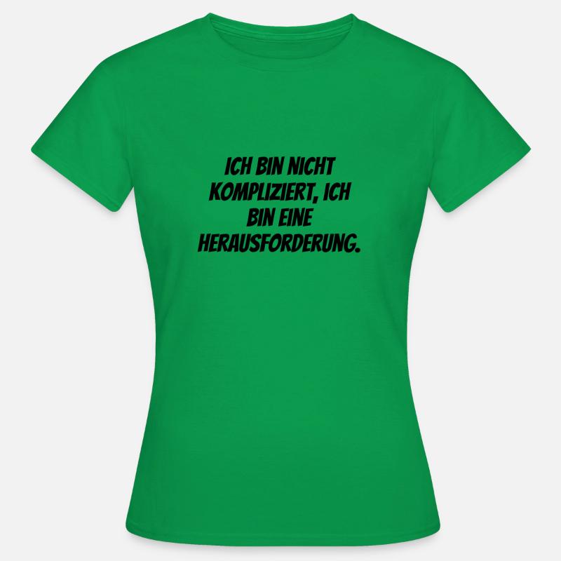 Challenging - Women's T-Shirt - kelly green