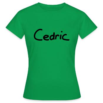 Cedric - Frauen T-Shirt - Kelly Green - Vorne - AI Model Female 172 dark (172cm)