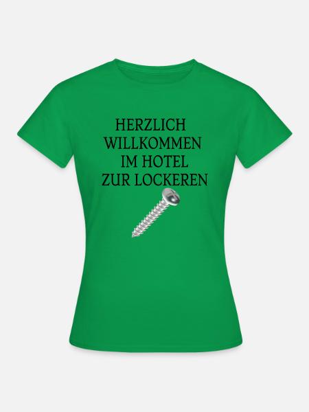SCHRAUBE - Frauen T-Shirt - Kelly Green