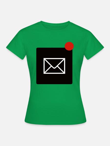 Mail erhalten - Frauen T-Shirt - Kelly Green