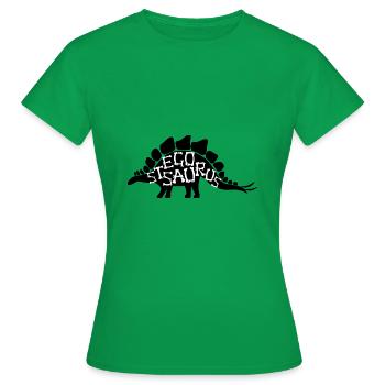 Stegosaurus - Frauen T-Shirt - Kelly Green - Vorne - AI Model Female 172 dark (172cm)