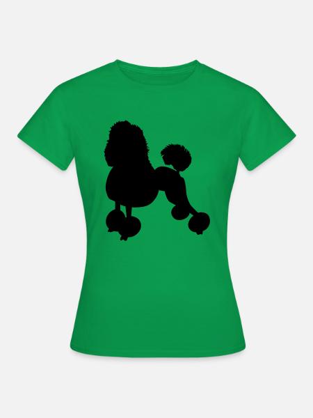 caniche - T-shirt Femme - vert