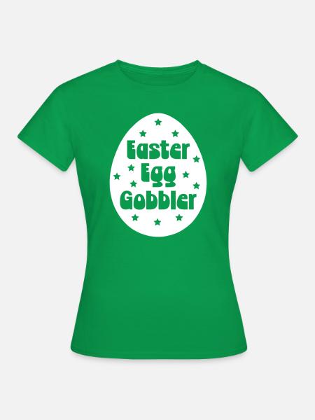 Ostereier-Gobbler - Frauen T-Shirt - Kelly Green
