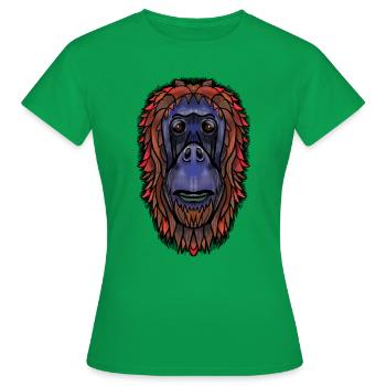 Butler von Jon Ball - Frauen T-Shirt - Kelly Green - Vorne - AI Model Female 172 dark (172cm)