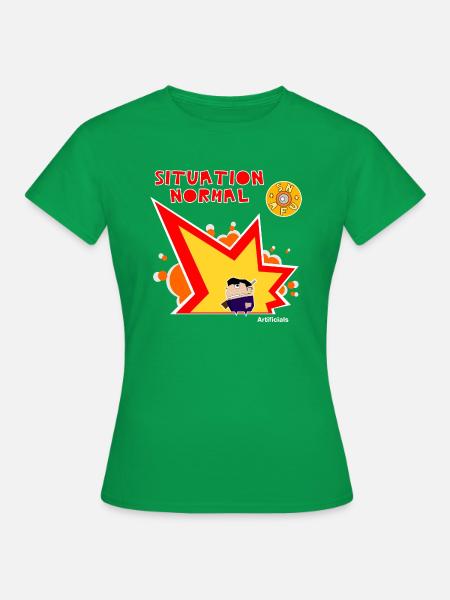 Situation Normal: afu - Frauen T-Shirt - Kelly Green
