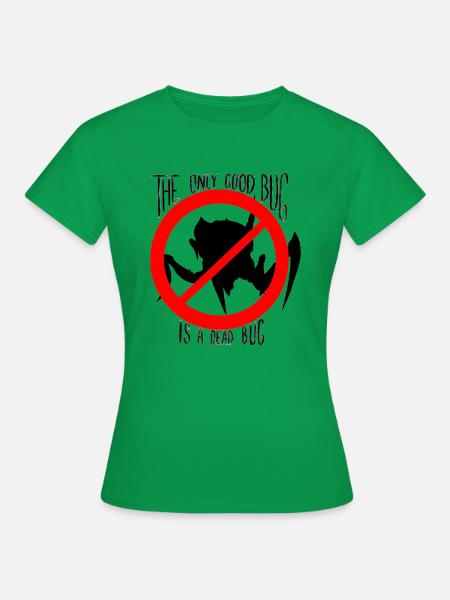 dead bug black - Frauen T-Shirt - Kelly Green