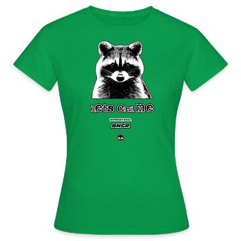 laisse le crime - T-shirt Femme - vert - Devant - AI Model Female 172 dark (172cm)