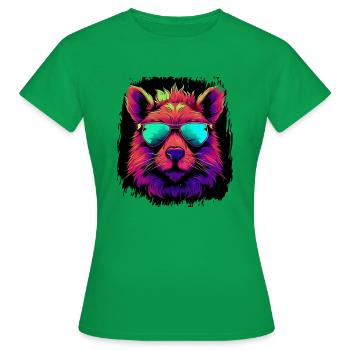 present birthday present idea pet - Women's T-Shirt - kelly green - Front - AI Model Female 172 dark (172cm)
