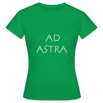 Ad astra - T-shirt Femme - vert - Devant - AI Model Female 172 dark (172cm)