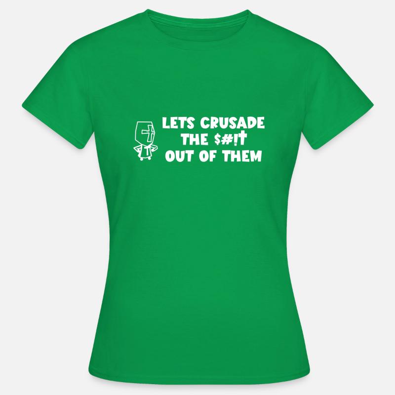 Crusader - Women's T-Shirt - kelly green