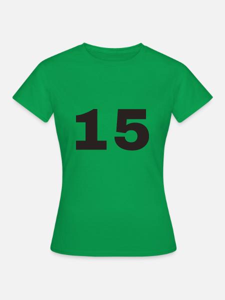 15 - Frauen T-Shirt - Kelly Green