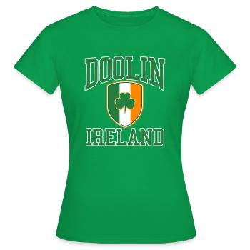 Dublin - Frauen T-Shirt - Kelly Green - Vorne - AI Model Female 172 dark (172cm)