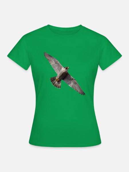Wanderfalke - Frauen T-Shirt - Kelly Green