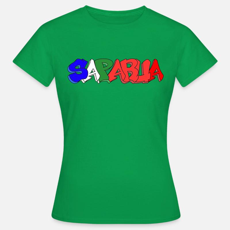 Saparua - Moluccan 4 colors - Women's T-Shirt - kelly green