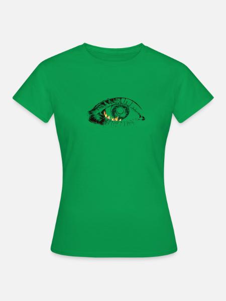 Oeil - T-shirt Femme - vert