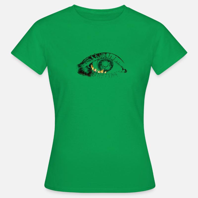 Eye - Women's T-Shirt - kelly green