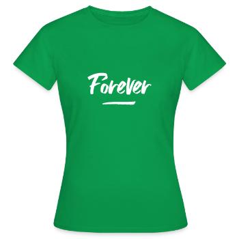 Pour toujours - T-shirt Femme - vert - Devant - AI Model Female 172 dark (172cm)