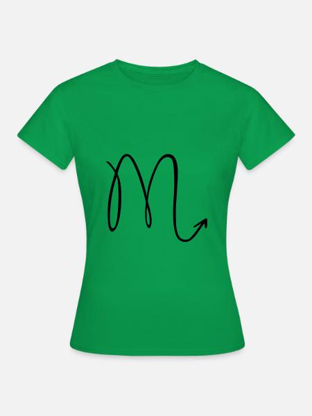 Sternzeichen Skorpion - Frauen T-Shirt - Kelly Green